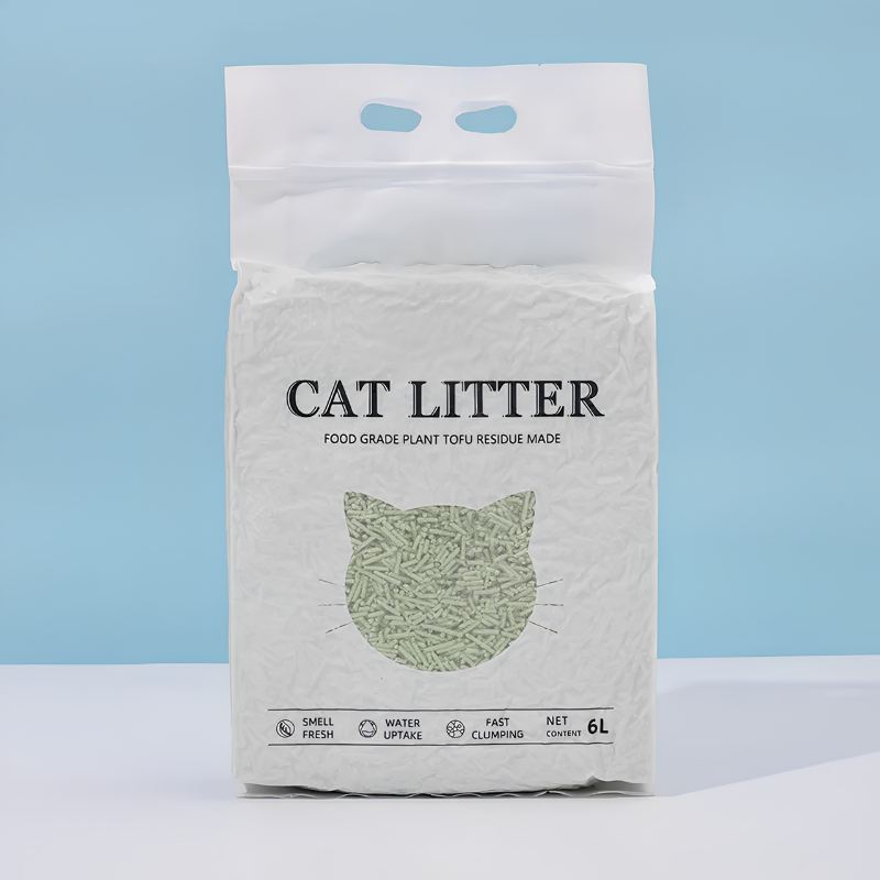 Green Tea 6L tofu cat litter pouch